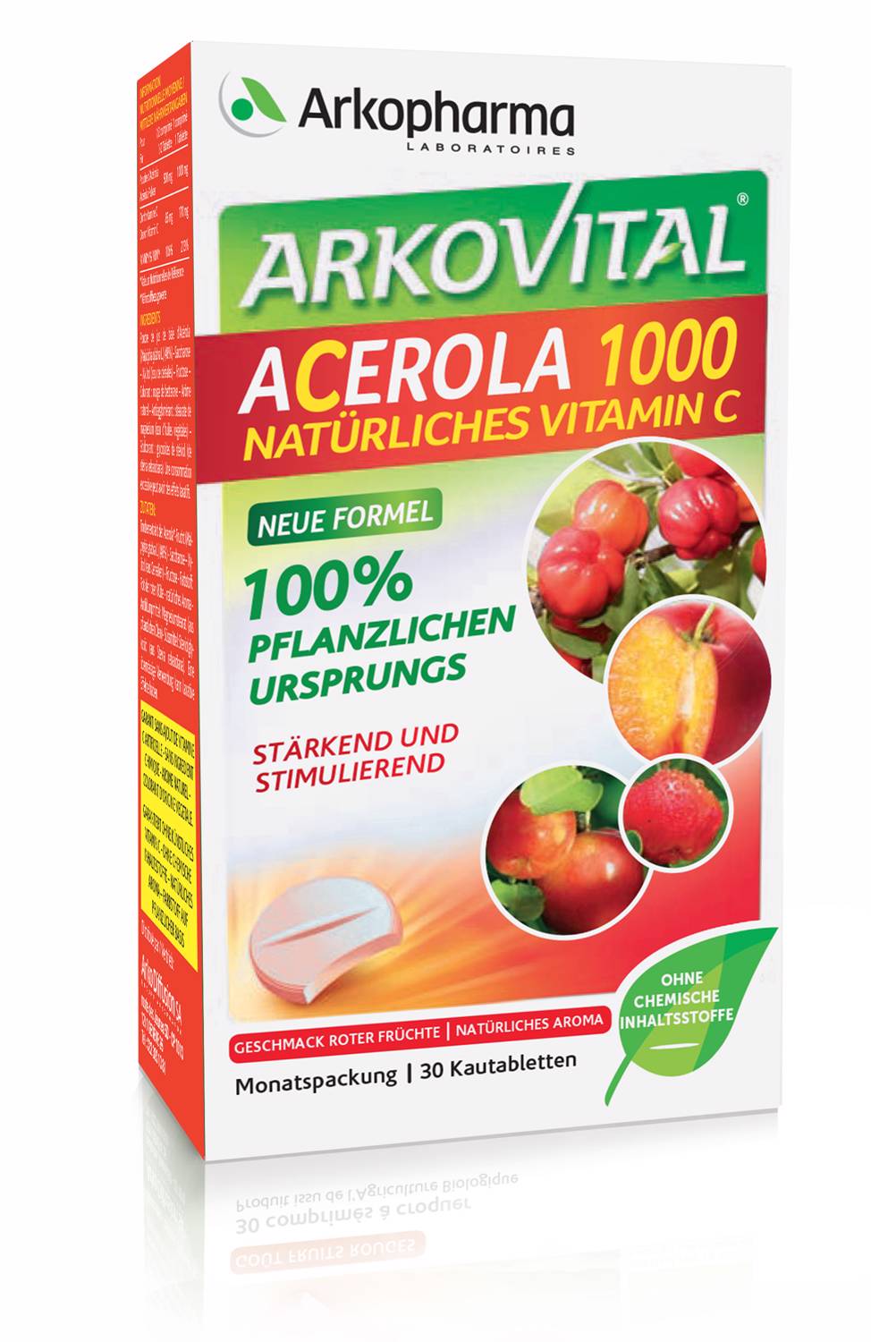 Arkovital Acerola Arkopharma Tabletten 1000 Mg 30 Stück