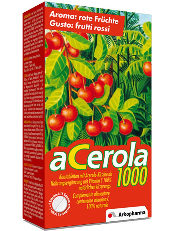 Arkovital Acerola Arkopharma Tabletten 1000 Mg Duo 2 X 30 Stück