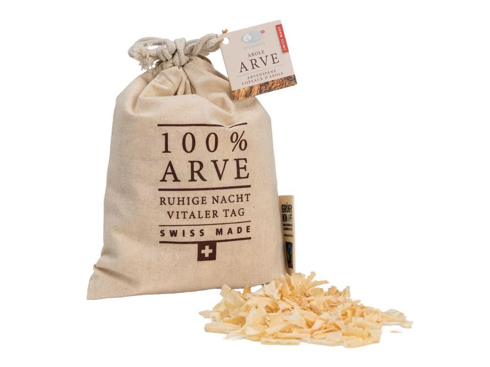 Aromalife Arve Arvenspäne im Öko-Baumwollbeutel 35 g