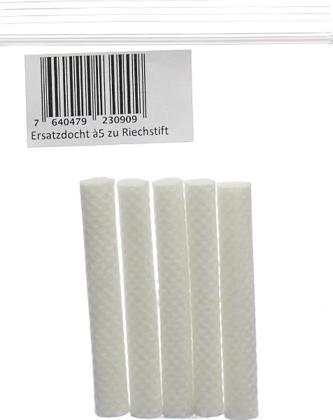 Aromalife Baumwoll-Ersatzdochte für Riechstift Alu 5 Stk