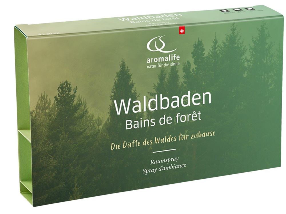 Aromalife Geschenkset Raumspray Waldbaden 4x30ml