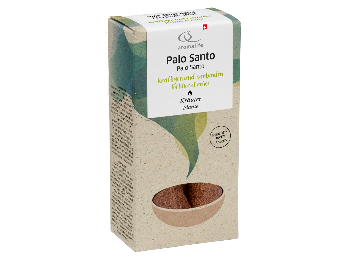 Aromalife Räucherwerk Palo Santo Kegel Box 6 Stk