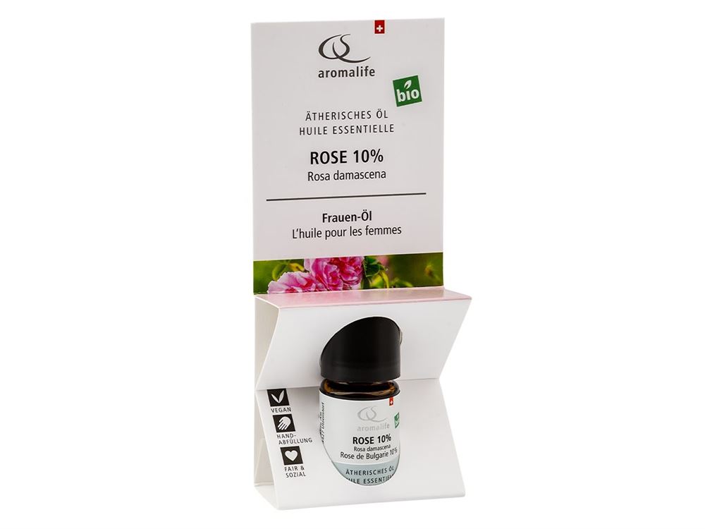 Aromalife TOP Rose 10% Äth/Öl BIO Fl 5 ml