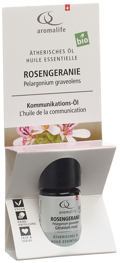 Aromalife TOP Rosengeranie Äth/Öl BIO Fl 5 ml