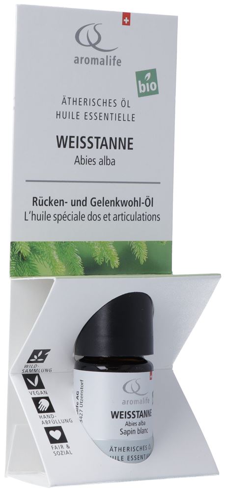 Aromalife TOP Weisstanne Äth/Öl BIO Fl 5 ml