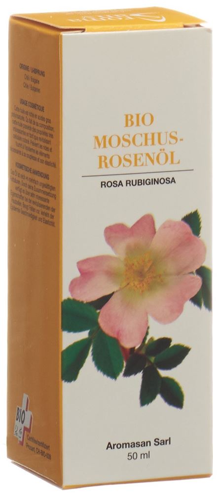 Aromasan Moschusrosenöl Bio 50 ml