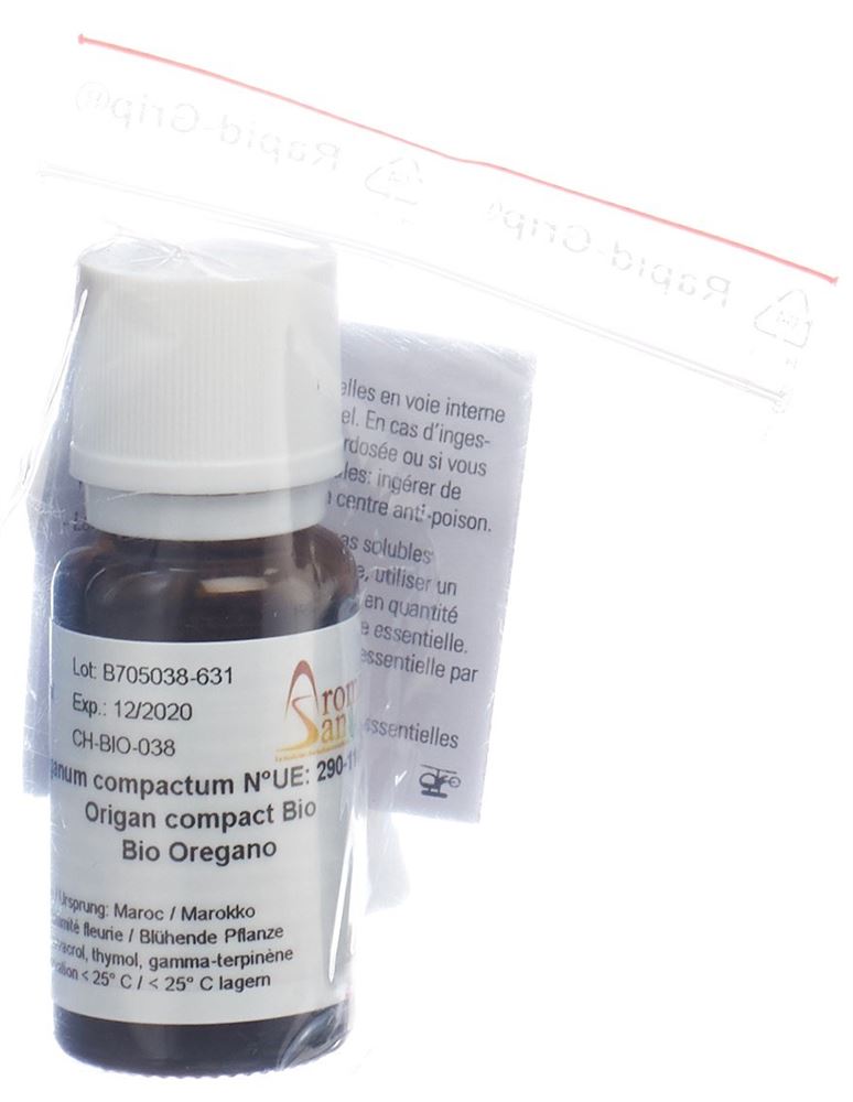 Aromasan Oregano Äth/Öl Bio 15 ml
