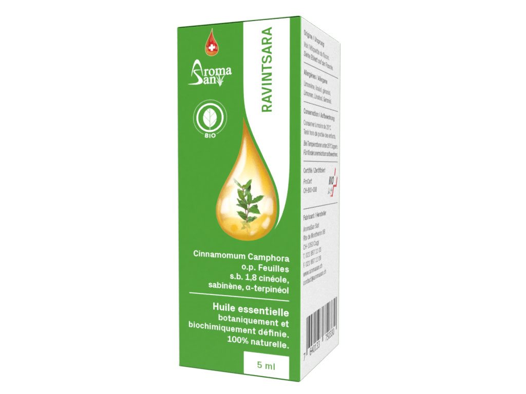 Aromasan Ravintsara Äth/Öl in Schachtel Bio 5 ml