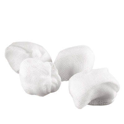 Askina Schlinggazetupfer Pflaumengro St Beutel 4 Stück