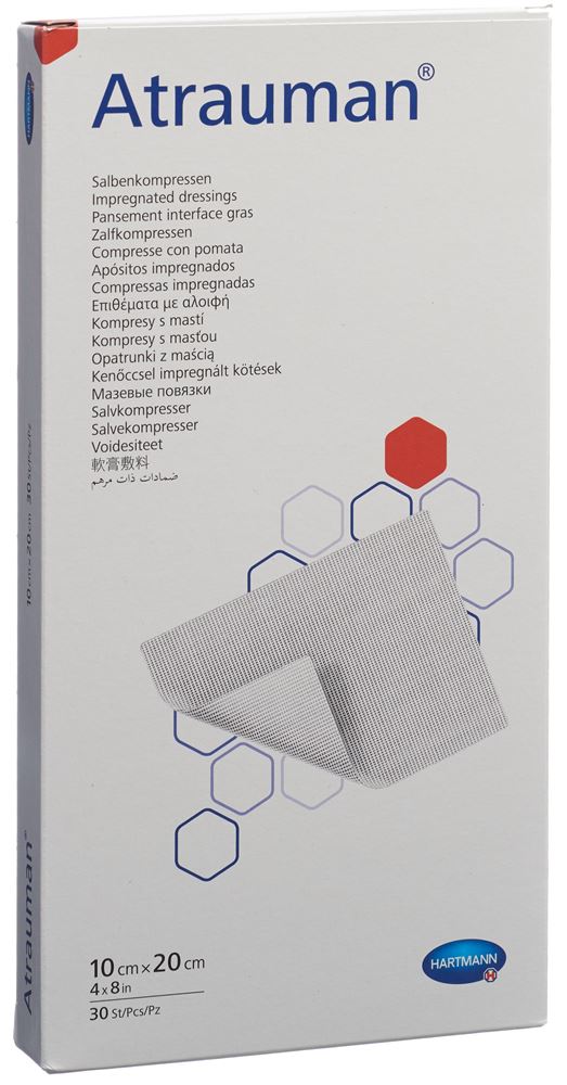Atrauman Salbenkompressen 10x20cm steril 30 Stk