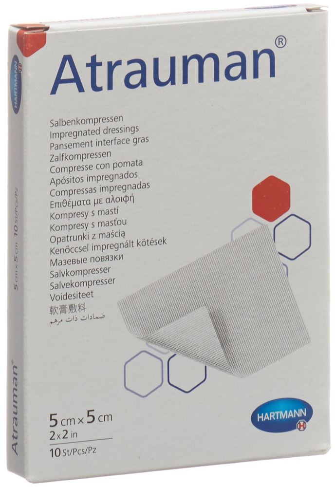 Atrauman Salbenkompressen 5x5cm steril 10 Stk