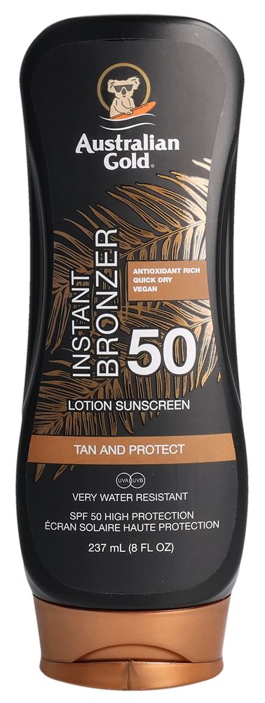 Australian Gold Lotion mit Bronzer Spf50 Fl 237 ml