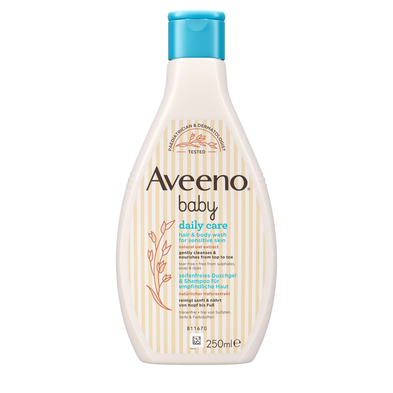 Aveeno Baby Daily Care Duschgel & Shampoo Fl 250 ml