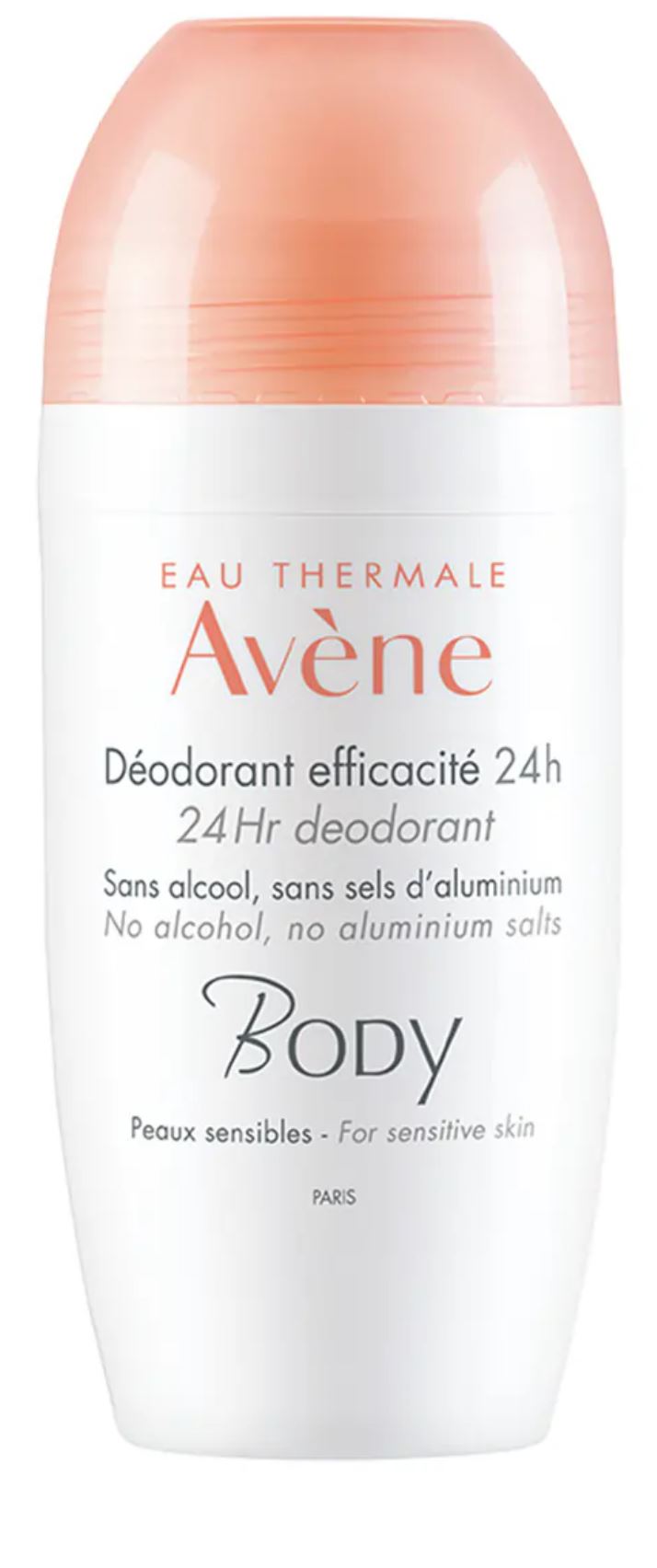 Avene Body Deodorant Roll-on 24h 50 ml