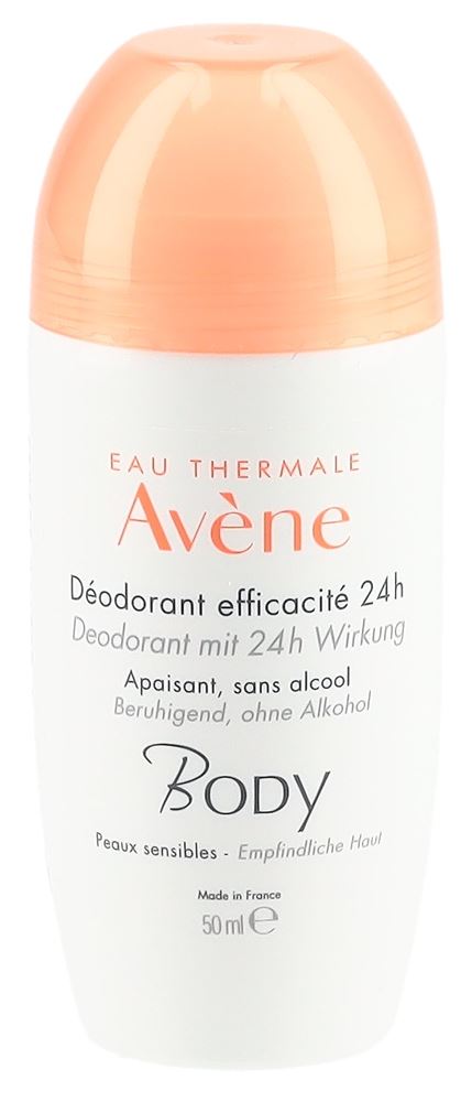 Avene Body Deodorant Roll-on 24h 50 ml