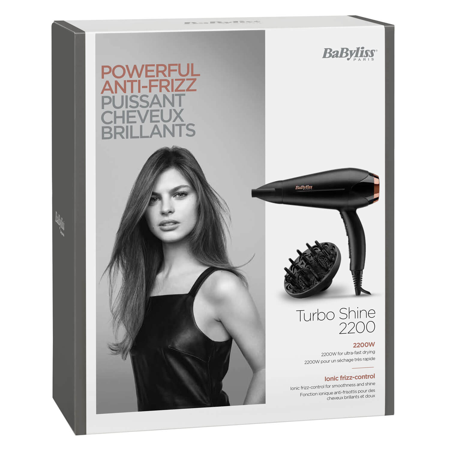 Babyliss Haartrockner Turbo Shine 2200 W