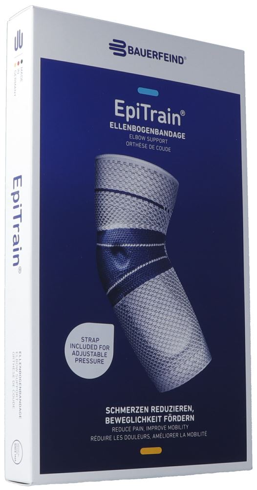Bauerfeind EpiTrain Aktivbandage Gr5 mit Gurt titan