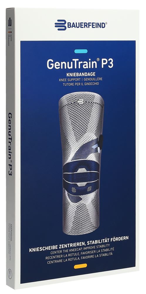 Bauerfeind GenuTrain P3 Gr3 titan links