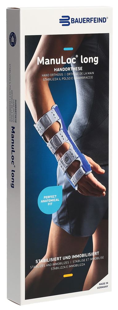 Bauerfeind ManuLoc Long Stabilorthese Gr3 titan