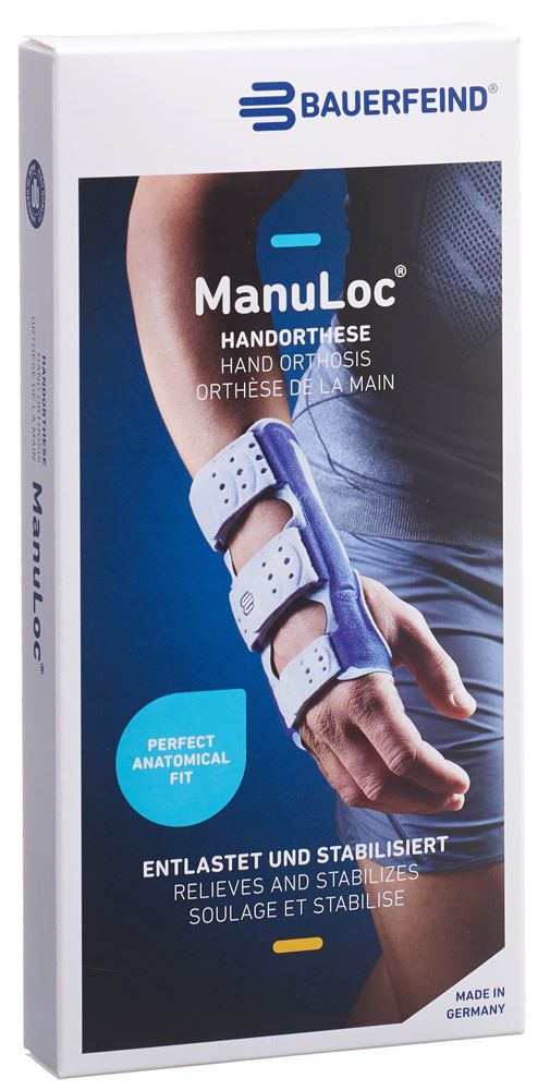 Bauerfeind ManuLoc Stabilorthese Gr2 titan