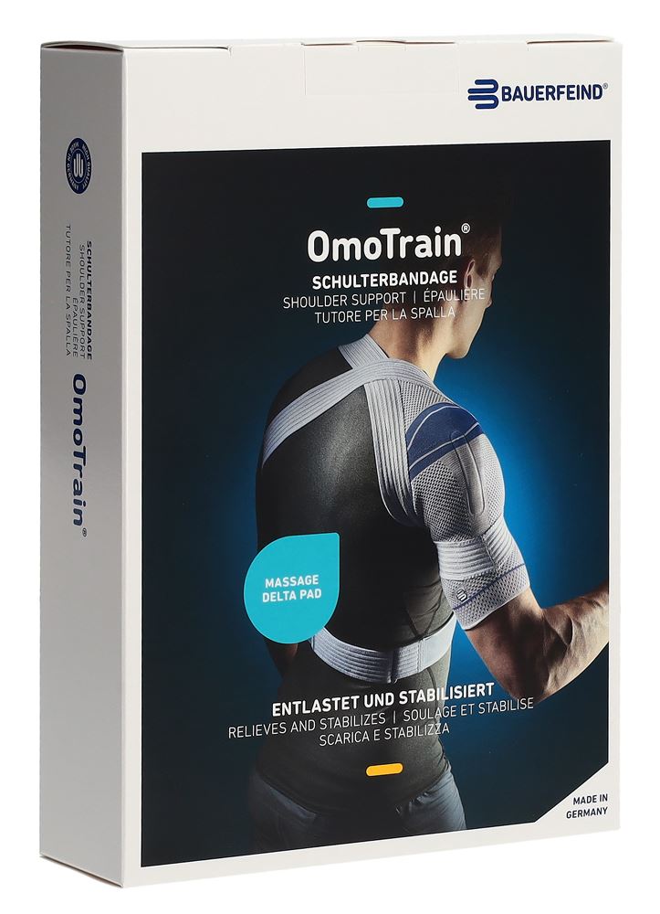 Bauerfeind OmoTrain Aktivbandage Gr5 titan