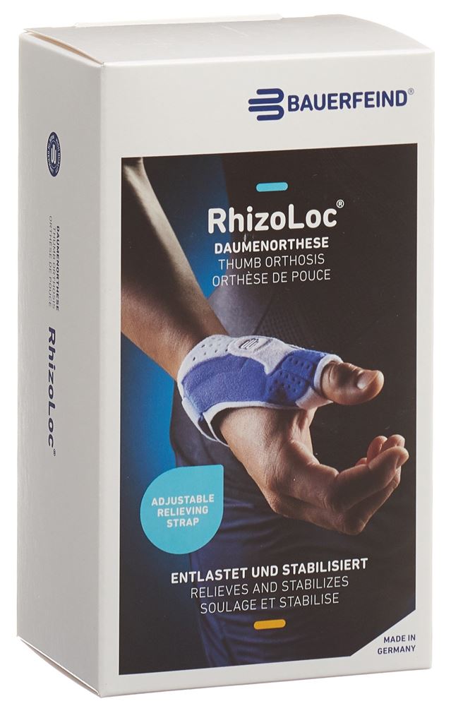 Bauerfeind RhizoLoc Stabilorthese Gr2 rechts titan
