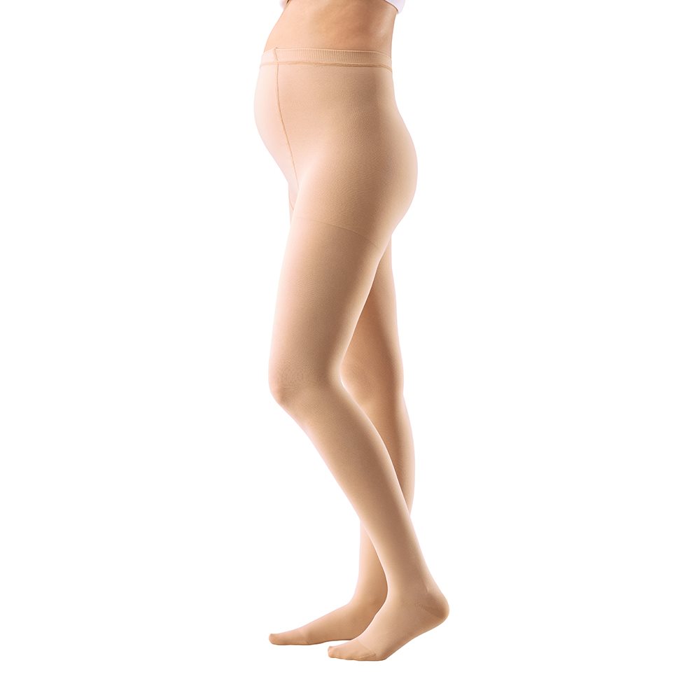Bauerfeind VenoTrain Micro Kkl2 ATU S plus/short geschlossene Fussspitze creme