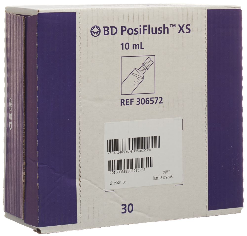 BD PosiFlush XS Spülsystem NaCl 0.9% 30 Fertspr 10 ml