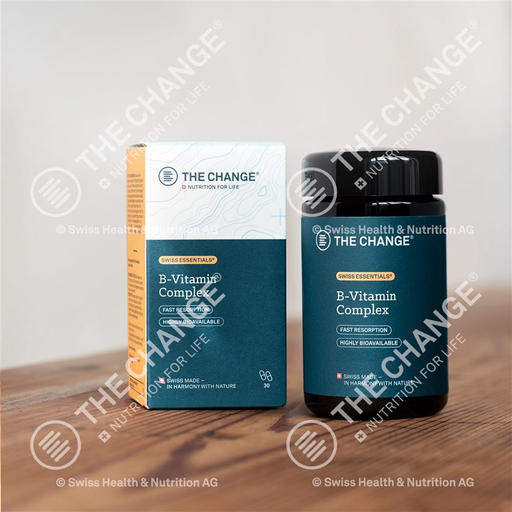 BE THE Change B-Vitamin Complex Kaps Glas 30 Stk