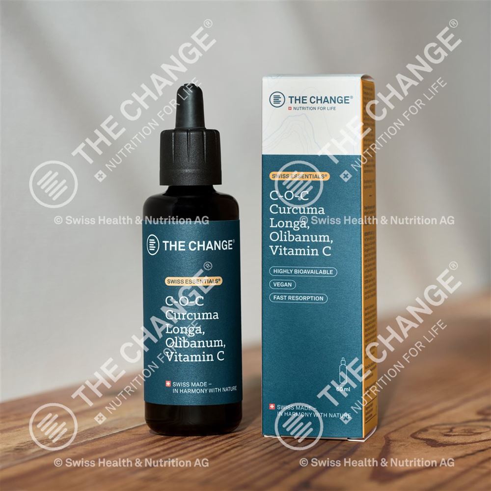 BE THE Change C-O-C Curcuma Longa Olibanum Vitamin C Tropfen Fl 60 ml