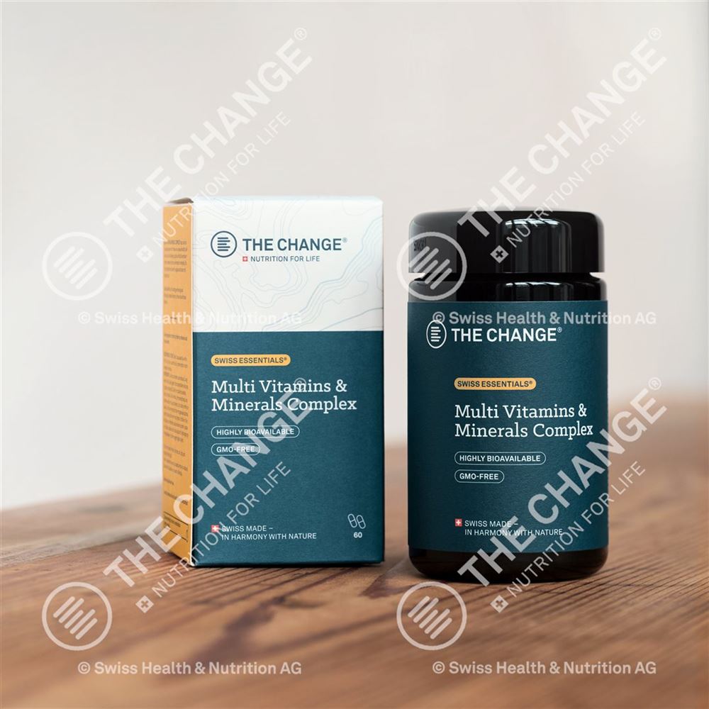 BE THE Change Multi Vitamins & Minerals Complex Kaps Glas 60 Stk