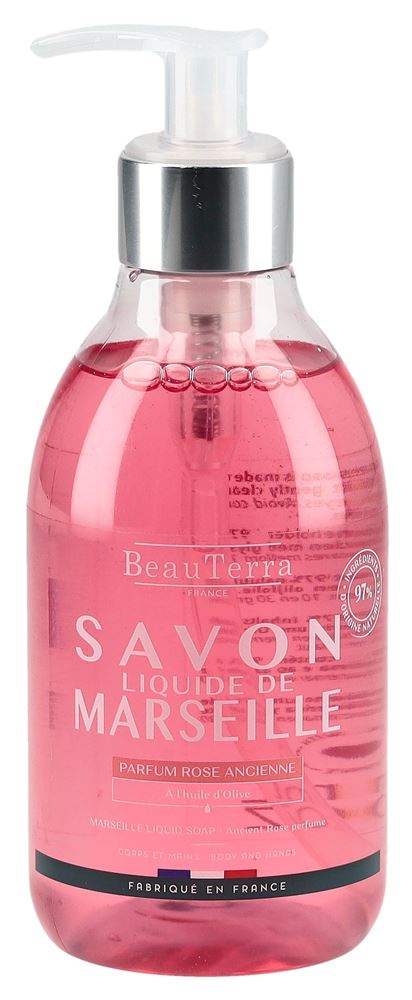 BeauTerra Flüssigseife Marseille alte Rose Fl 300 ml