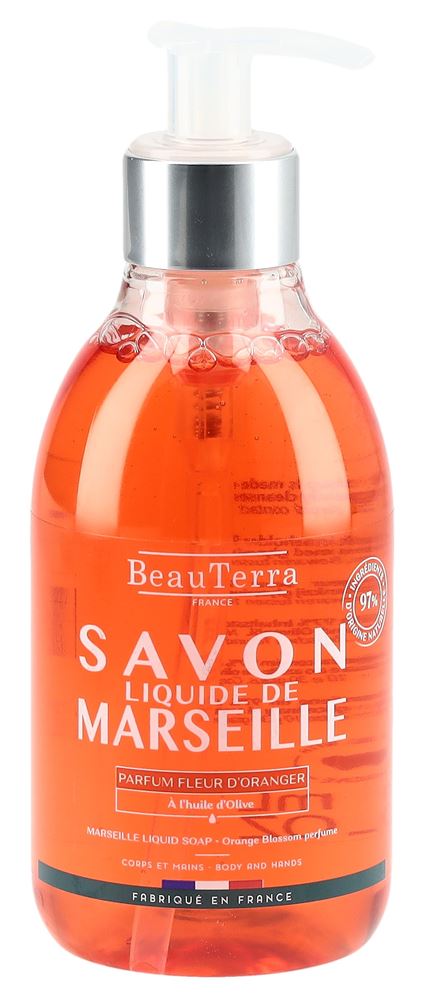 BeauTerra Flüssigseife Marseille Orangenblüte Fl 300 ml