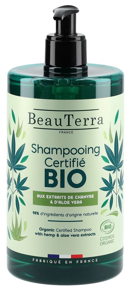 BeauTerra Shampoo Hanf & Aloe Vera Bio Fl 750 ml
