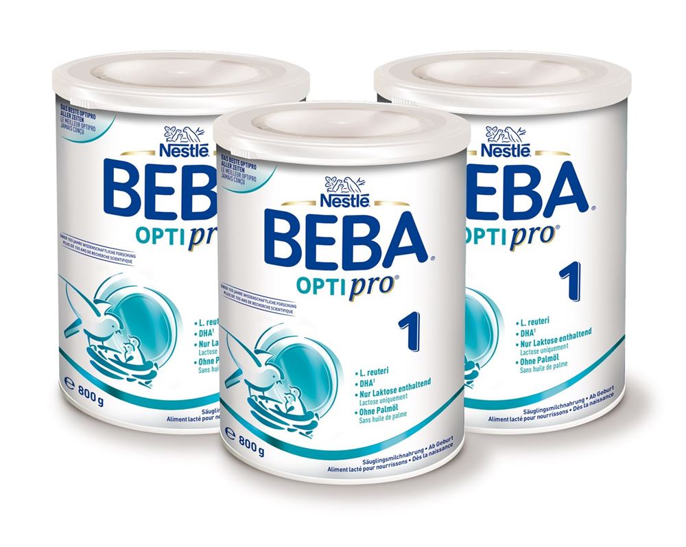 Beba Optipro 1 Trio-Pack 3 Ds 800 g
