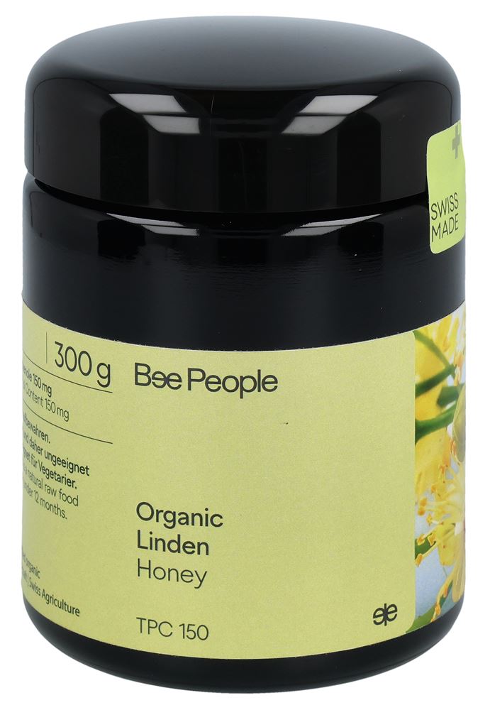 Bee People Lindenhonig Bio Glas 300 g