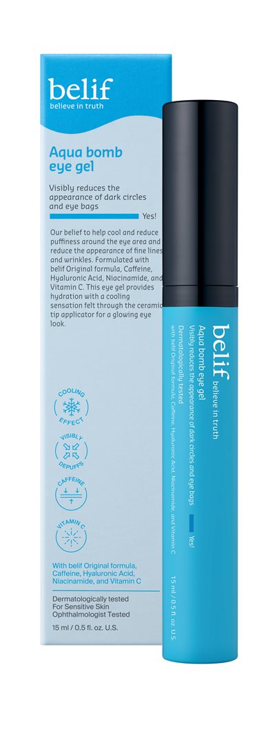 belif Aqua Bomb Eye Gel Depuffing Appl 15 ml