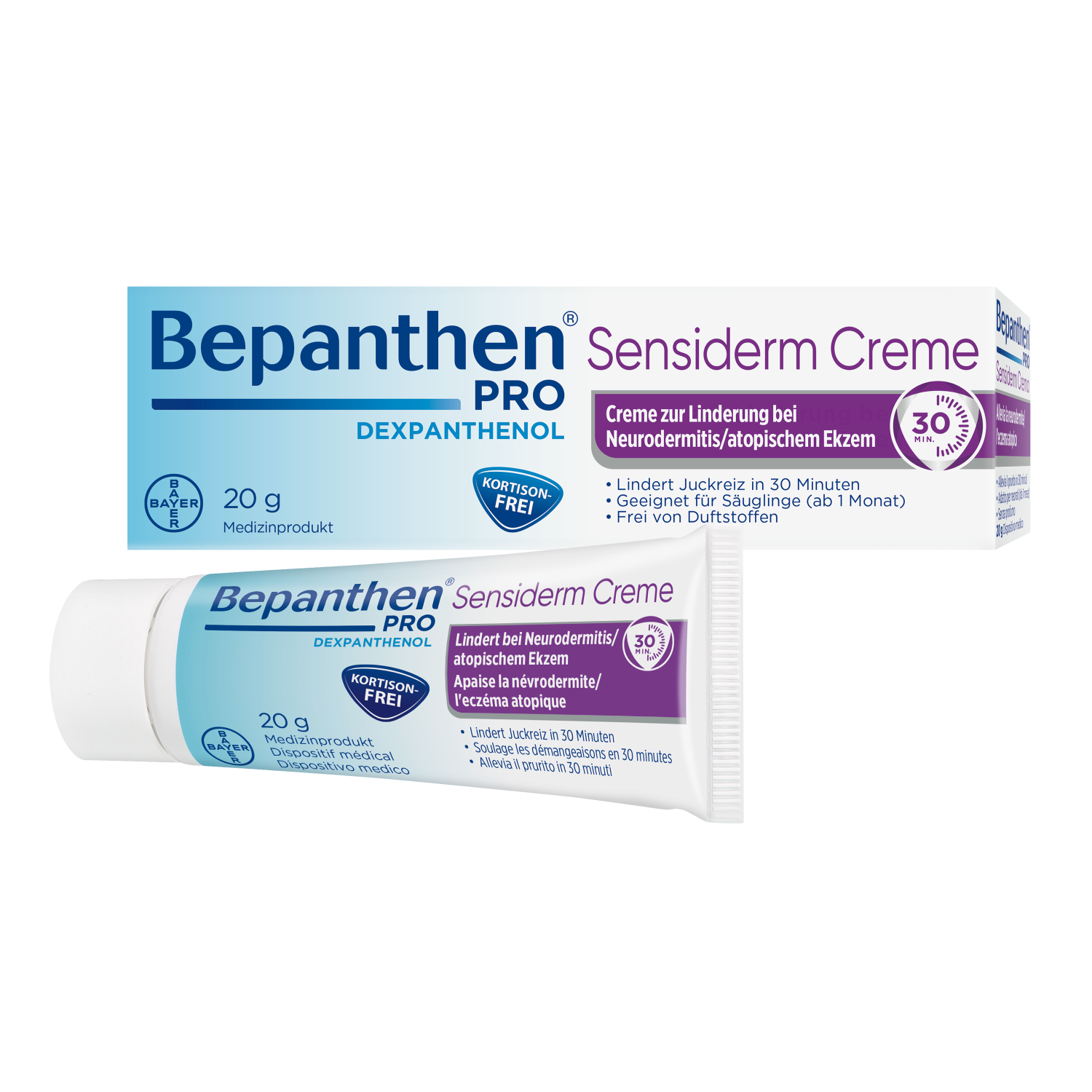 Bepanthen PRO Sensiderm Creme Tb 20 g