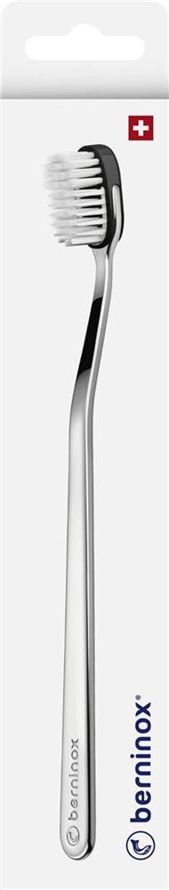 Berninox Zahnbürste 316 tiefschwarz medium