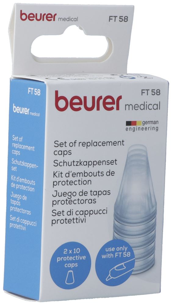 beurer Schutzkappenset zu Ohrthermometer FT 58 20 Stk