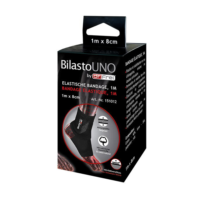 Bilasto Uno elastische Universalbandage 1m mit Klettverschluss