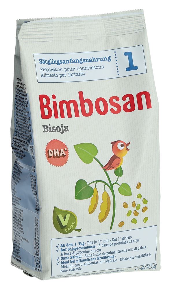 Bimbosan Bisoja 1 Säuglingsanfangsnahrung refill Btl 400 g