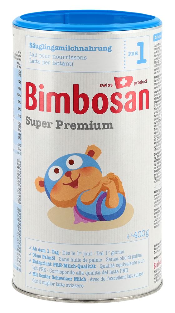 Bimbosan Super Premium 1 Säuglingsmilch Ds 400 g