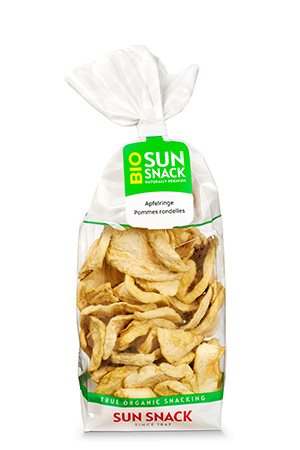 Bio Sun Snack Apfelringe Bio Beutel 150 G