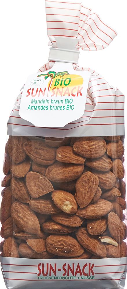 Bio Sun Snack Mandeln Braun Bio Beutel 250 G