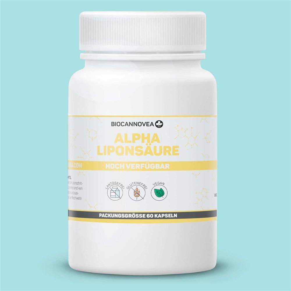 Biocannovea Alpha Liponsäure Kaps 212 mg Ds 60 Stk