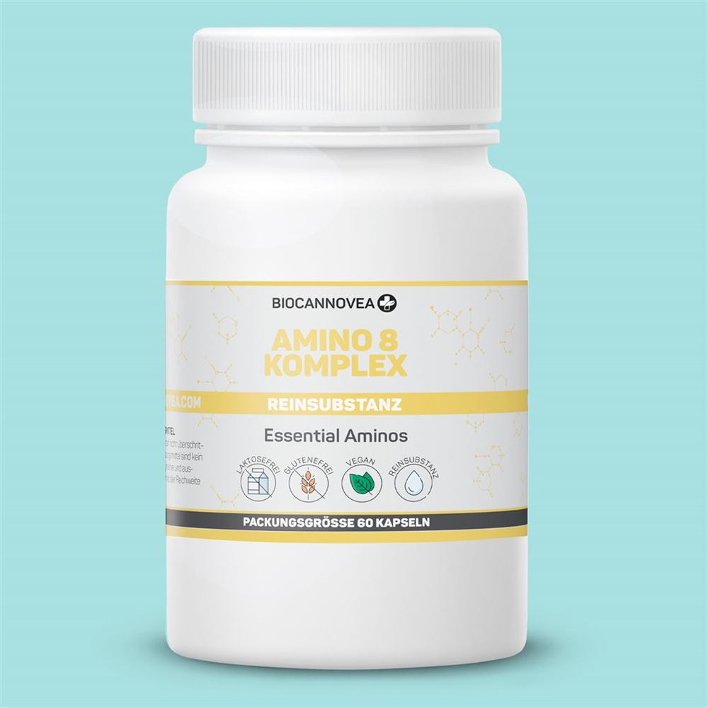 Biocannovea Aminosäure Komplex Kaps 495 mg Ds 120 Stk