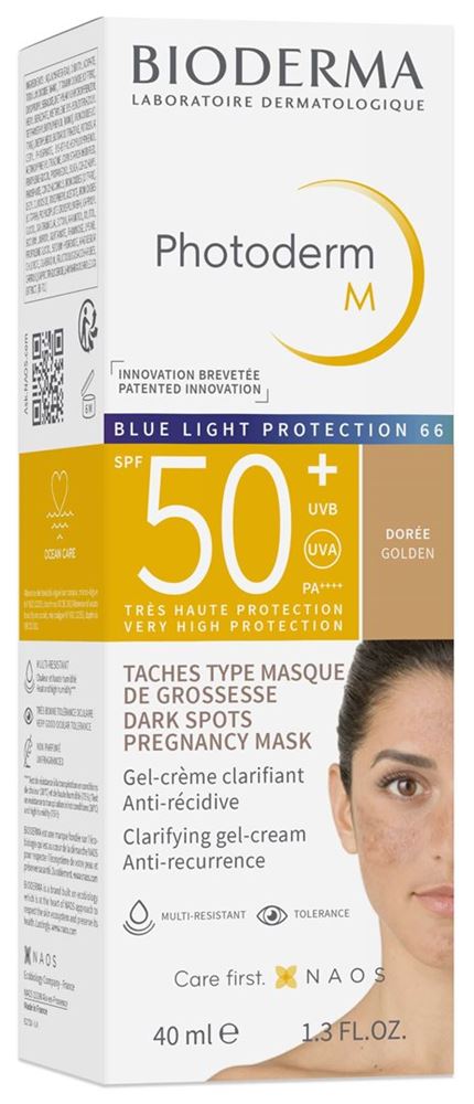 Bioderma Photoderm M Spf50+ dorée Tb 40 ml