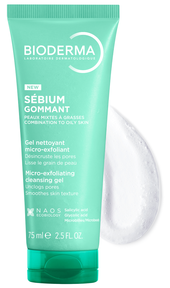 Bioderma Sebium Gel Gommant Tb 75 ml