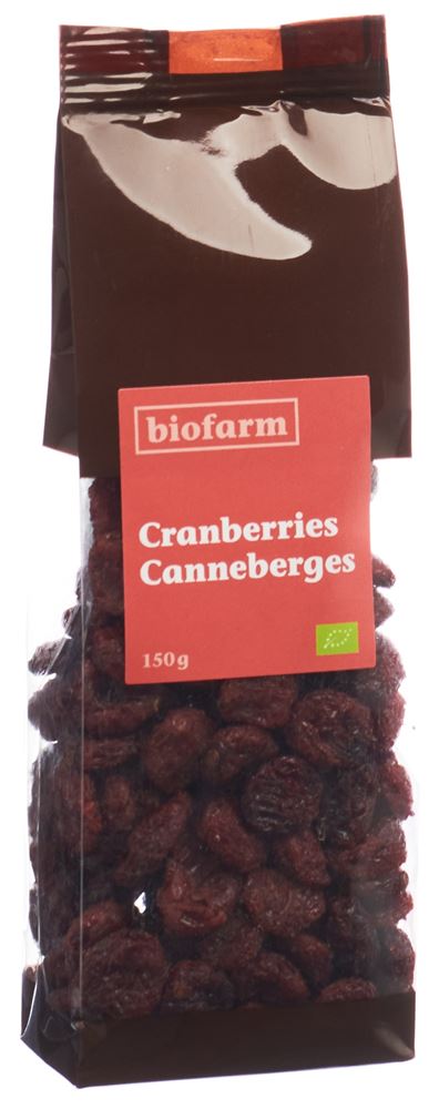 Biofarm Cranberries Bio Beutel 150 G